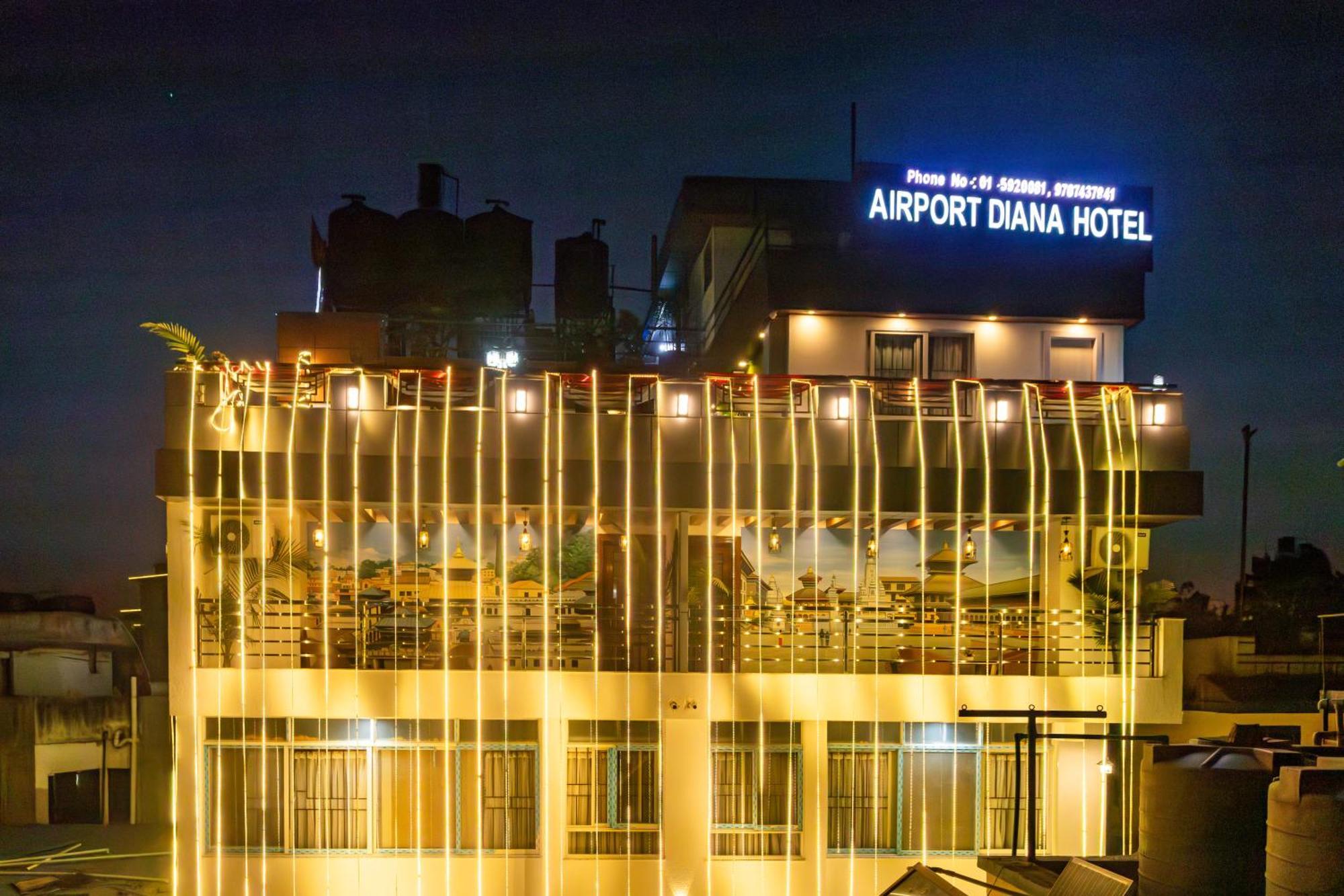 Airport Diana Hotel Katmandu Zewnętrze zdjęcie